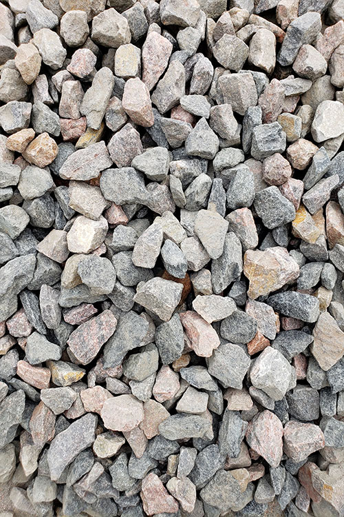 1½-Inch Granite Green Mountain Garden Landscape Materials